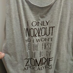 Workout tank top